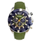 Military Men Leather Wrist Watch Date Chronograph Water Proof